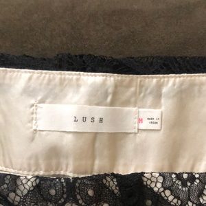 Lush lace shorts